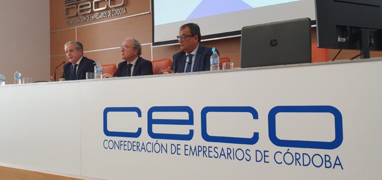 El presidente de la Diputación interviene en la Junta Directiva
